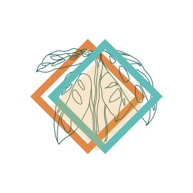 Minimalist kartı tasarım şablonu.