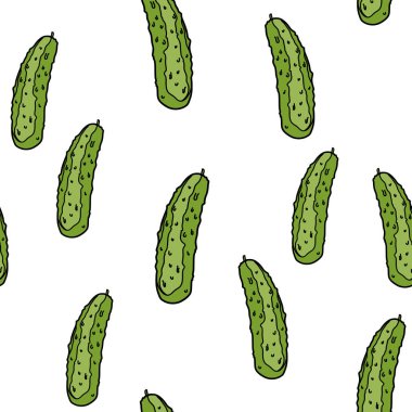 salatalık dikişsiz desen