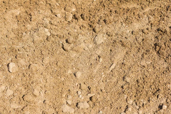 Kum topaklar, ıslak kum doku ile yığını