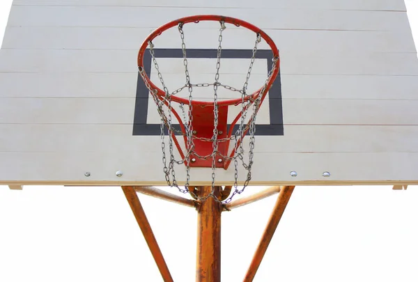 Basquete Livre Hoop Parque Público — Fotografia de Stock