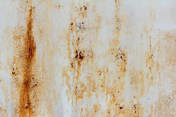 Старая Ржавая Металлическая Стена — стоковое фото