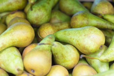 taze armut çeşitleri konferans sergilenen süpermarket