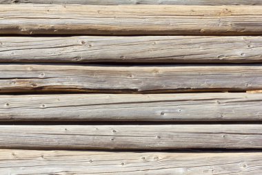 arka plan günlükleri, eski ahşap günlük kabin bir çatlak ile eski rustik duvar Hut,