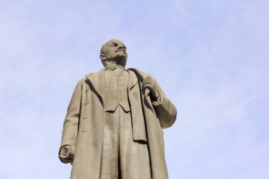 Rusya, Izhevsk-Mart 16, Vladimir Lenin, Rus devrimci, Nahcivan için 2019.Monument