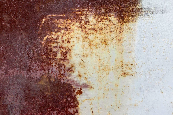 Texture Rust Metal Surface Rust Appears Paint — Stock Photo, Image