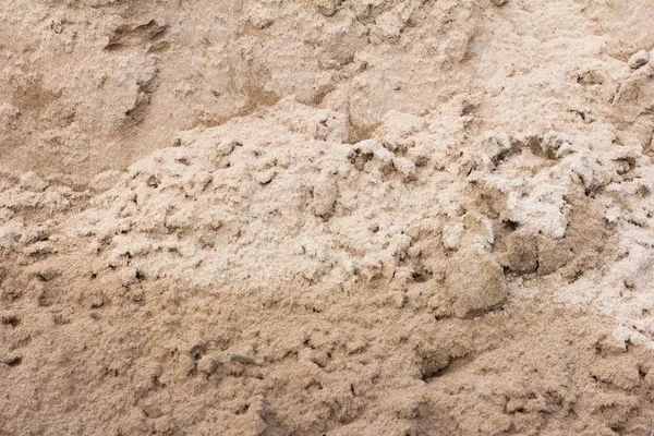 Textura Fundo Arenoso Areia Molhada Com Pedaços — Fotografia de Stock