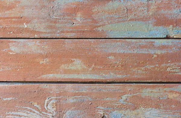 Trä bakgrund, textur av gamla trävägg med sprucken färg — Stockfoto