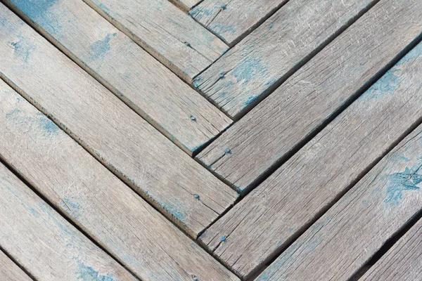 Streszczenie szorstki drewniany tło, stary ściana drewnianych desek składane jodełkę — Zdjęcie stockowe