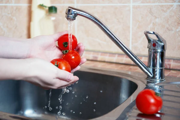 Concept Hygiène Santé Sécurité Gros Plan Sur Lavage Des Mains — Photo