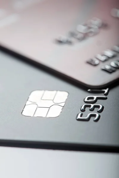 Credit cards. Plastic cards — Stock Photo, Image