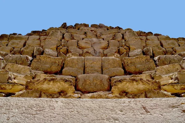 ギザの女王のピラミッド つのファラオ クフ王 クフ王 の妻の墓 旅行と休暇中にエジプトを旅行中に撮影した写真 シンボルとエジプトの文化の観光スポット — ストック写真