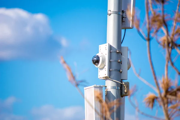 Close-Circuit-Fernsehkamera zur Sicherheit. cctv Sicherheit kam — Stockfoto