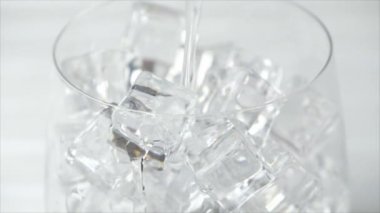 Buzlu bardağa su dök