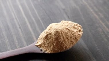 tahta kaşık maca tozu