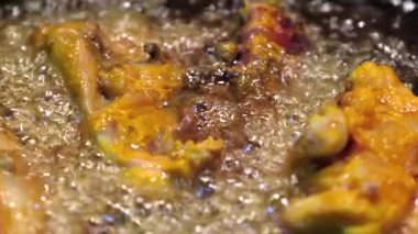 Kase lezzetli tavuk kızartma