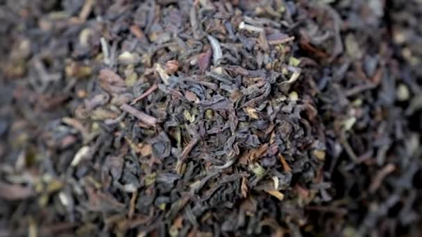 Darjeeling dry tea leaves 