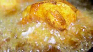 Kase lezzetli tavuk kızartma