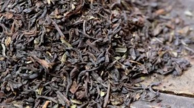 Darjeeling kuru çay yaprakları 