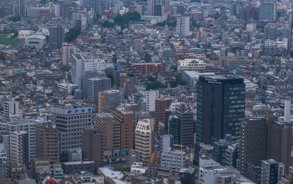 Tokyo Japon 2016 Vue Des Bâtiments Des Toits Tokyo — Photo