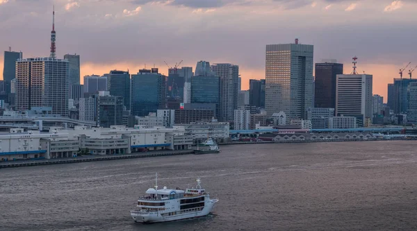 Skyline View Tokyo Cityscape Sunset — Stock Photo, Image