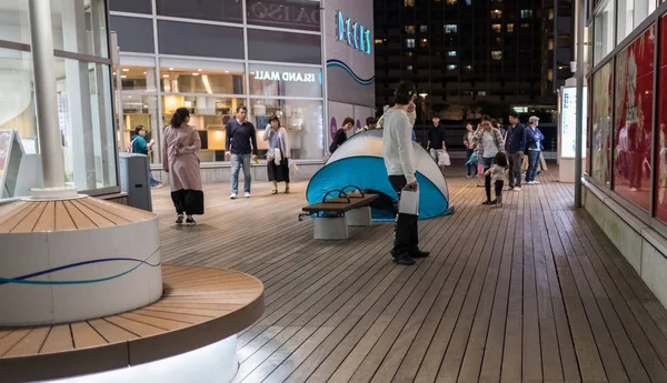 Tokio Japonsko Května 2018 Lidé Nákupním Středisku Palubě Odaiba — Stock fotografie