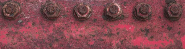 素朴なに先だって 古い金属ブリッジのナット — ストック写真