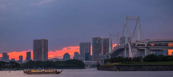 Skyline View Tokyo Cityscape Sunset — Stock Photo, Image