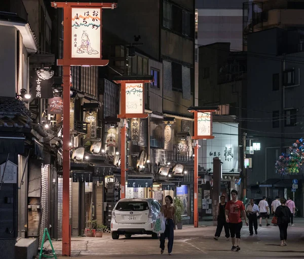 Tokyo Japan August 2018 Lokale Und Ausländische Touristen Erkunden Asakusa — Stockfoto