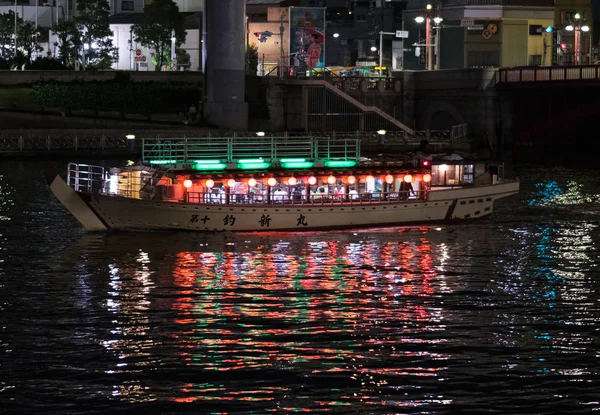 Tokyo Japan August 3Rd 2018 Dinner Cruise Boat Locally Known — Stock Photo, Image