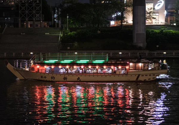 Tokio Japón Agosto 2018 Crucero Dinner Localmente Conocido Como Yakatabune — Foto de Stock