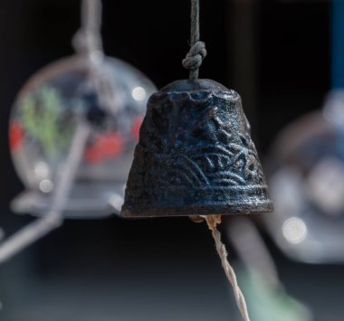 Eski dua eden bell Şinto bir tapınak, Japonya