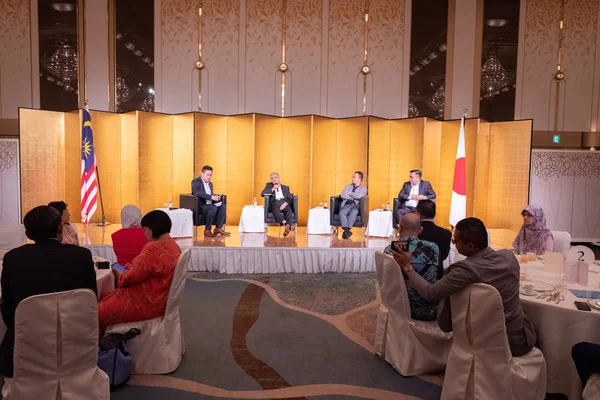 Fukuoka Japan Augustus 2018 Maleise Eerste Minister Tun Mahathir Mohamad — Stockfoto