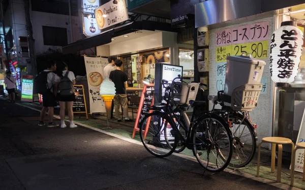 Τόκιο Ιαπωνία 12Η Αυγούστου 2018 Ανθρώπους Που Περπατούν Σοκάκι Της — Φωτογραφία Αρχείου