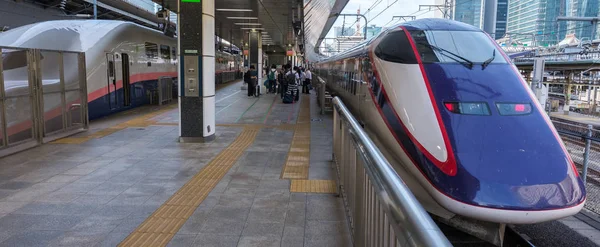 Tokyo Japan August 17Th 2018 High Speed Bullet Train Tokyo — Stock Photo, Image