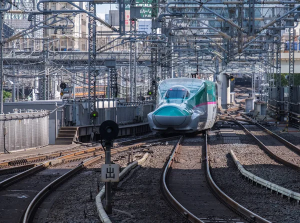 Tokyo Japan August 17Th 2018 High Speed Bullet Train Tokyo — Stock Photo, Image