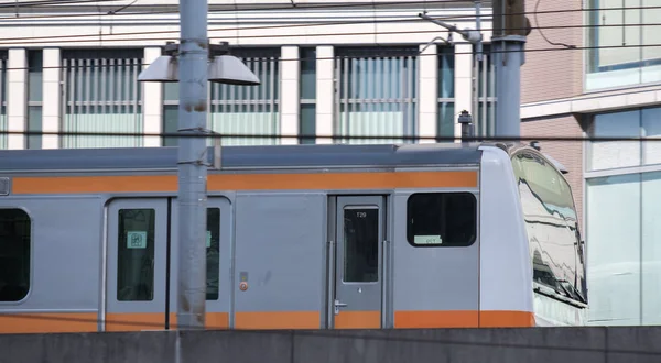 Tokyo Japan August 17Th 2018 Japan Railway Chuo Sobu Commuter — Stock Photo, Image