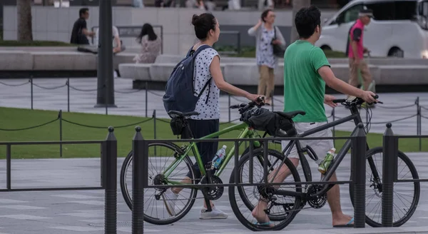 Tokyo Giappone Giugno 2018 Persone Che Camminano Strade Tokyo — Foto Stock