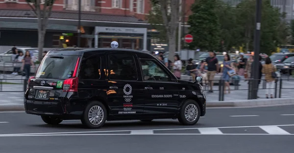 Tokio Japón Julio 2019 Coches Calle Shibuya — Foto de Stock