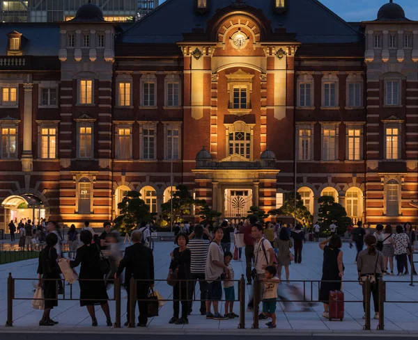 Tokyo Japan September 8Th 2018 Tokyo Railway Station Plaza Building — Stock Photo, Image