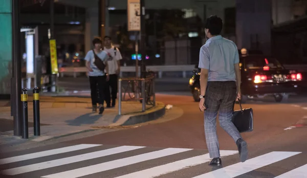 Tokyo Giappone Settembre 2018 Persone Strada Vita Quotidiana — Foto Stock