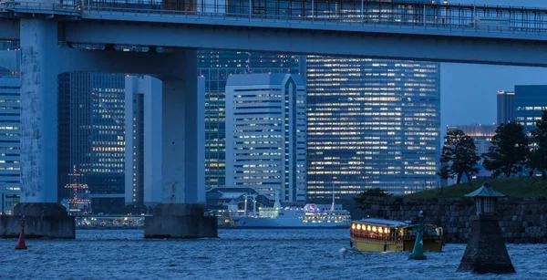 Tokyo Japan Augusti 2018 Middag Kryssning Båt Eller Lokalt Känd — Stockfoto