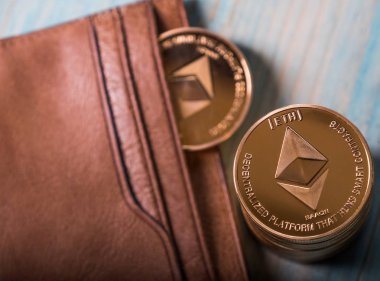 Tabloda Ethereum kripto para paraları 
