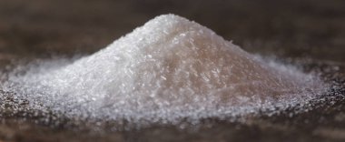 Monosodyum glutamat veya Msg gıda ahşap gemide baharat