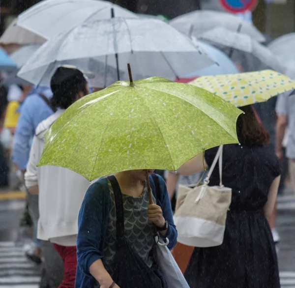 Tokyo Japan September 2018 Mensen Straat Dagelijks Leven — Stockfoto