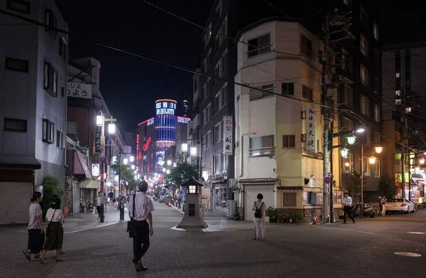 Tokyo Giappone Agosto 3Rd 2018 Gente Del Posto Turisti Stranieri — Foto Stock