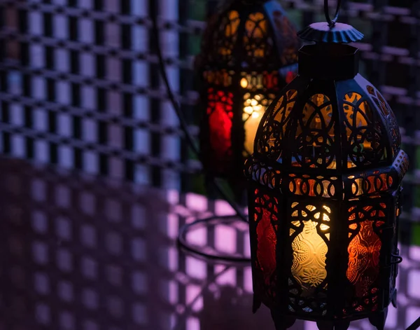 Ramadhan Oder Eid Laterne Morgengrauen — Stockfoto