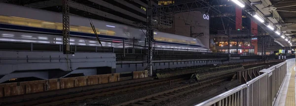 Tokyo Giappone Settembre 2018 Immagine Movimento Sfocato Del Giappone Treno — Foto Stock