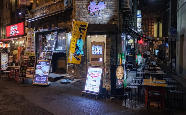 Tokyo Japan September 2018 Kleine Restaurants Oder Lokal Als Izakaya — Stockfoto