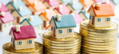 Kripto paralar üzerinde ev modellerinin görünümü yakın