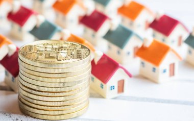 Kripto paralar üzerinde gayrimenkul Satılık yakın görünüm